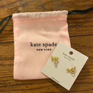 Kate Spade gold earrings